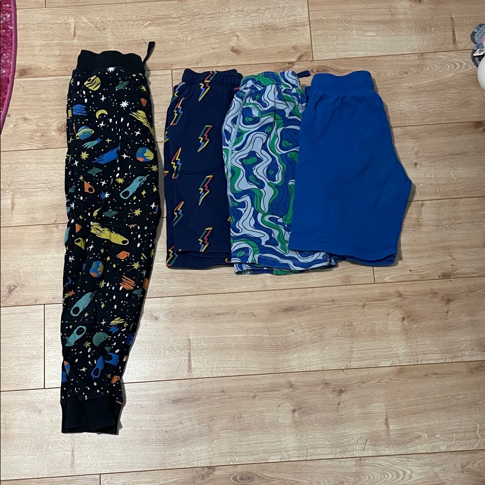 Space and Patterned Kids and shorts bundle.